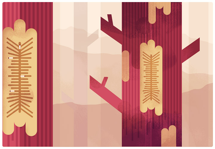 松树在下降:山松甲虫流行——隧道