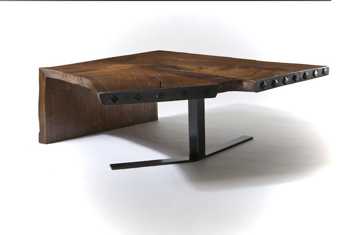 橡木木咖啡桌由詹在CustomMade.com上定制设计德赢与ac米兰手机